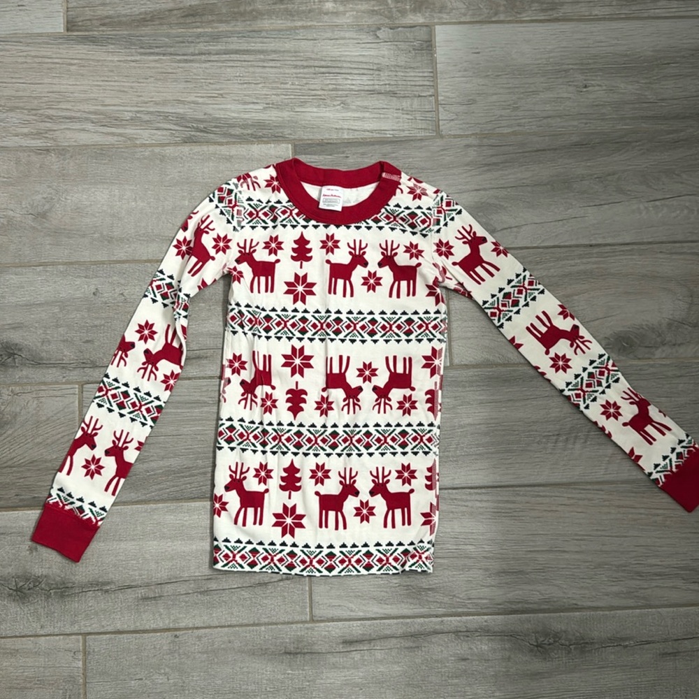 Like New Hanna Andersson holiday PJ set size 8